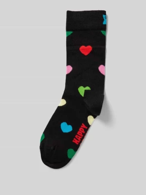 Skarpety z nadrukiem z motywem model ‘Heart’ Happy Socks