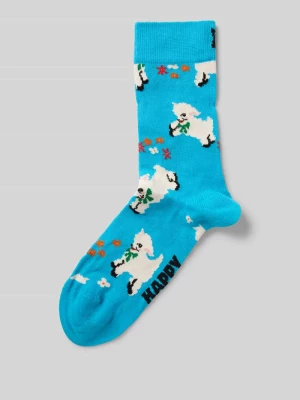 Skarpety z nadrukiem z motywem model ‘Lamb’ Happy Socks