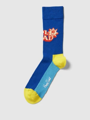 Skarpety z nadrukiem z napisem model ‘Number One Dad’ Happy Socks