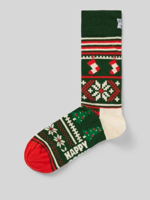 Skarpety z nadrukowanym motywem model ‘Christmas Sweater’ Happy Socks