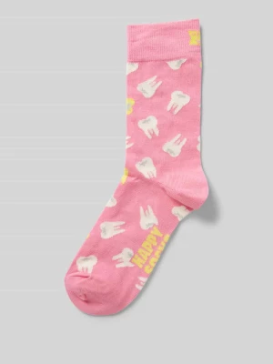 Skarpety z nadrukowanym motywem model ‘Milk Tooth’ Happy Socks