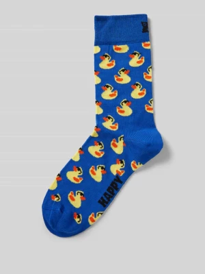 Skarpety z nadrukowanym motywem model ‘Rubber Duck’ Happy Socks