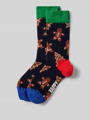 Skarpety z napisem z logo model ‘Gingerbread’ Happy Socks