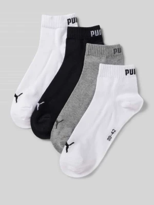 Zdjęcie produktu Skarpety z napisem z logo w zestawie 4 szt. Puma