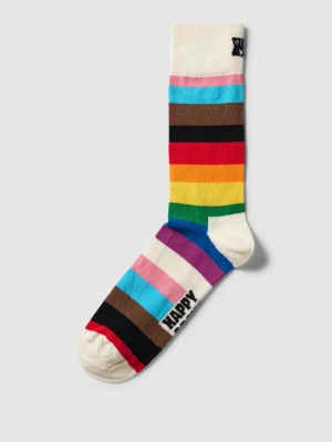 Skarpety z paskami w kontrastowym kolorze model ‘Pride Stripe’ Happy Socks