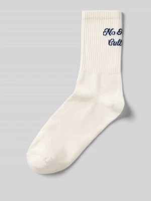 Skarpety z prążkowanym pasem model 'No Hustle' Karo Kauer