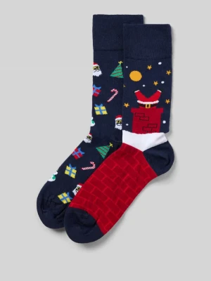 Skarpety z prążkowanym wykończeniem Christian Berg Men