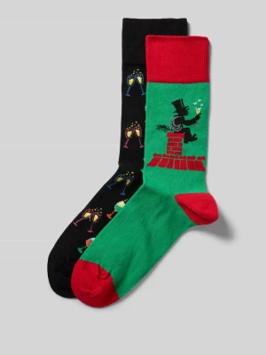 Skarpety z prążkowanym wykończeniem Christian Berg Men