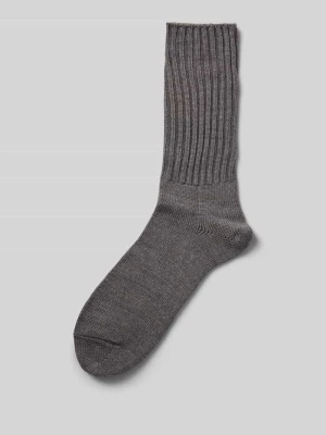 Skarpety z prążkowanym wykończeniem model ‘Nelson’ Falke