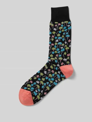 Skarpety z prążkowanymi ściągaczami model ‘OXALIS FLORAL’ Paul Smith