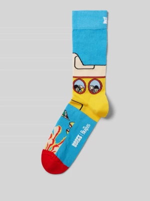 Skarpety z wyhaftowanym logo model ‘Beatles’ Happy Socks