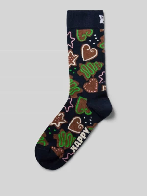 Skarpety z wyhaftowanym logo model ‘Gingerbread Cookies’ Happy Socks