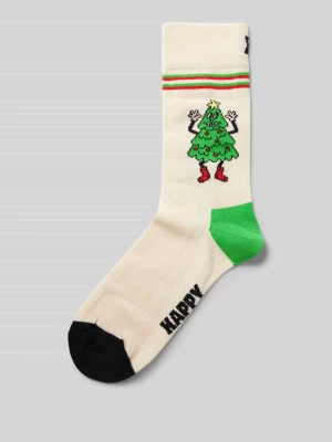 Skarpety z wyhaftowanym logo model ‘Happy Tree’ Happy Socks