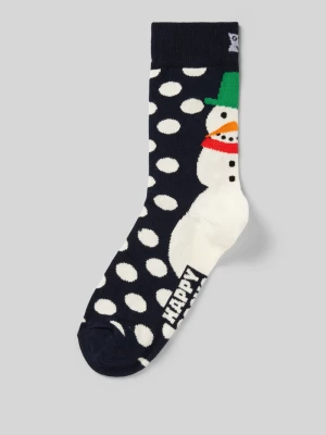 Skarpety z wyhaftowanym logo model ‘Jumbo Snowman’ Happy Socks