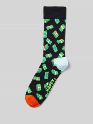 Skarpety z wyhaftowanym logo model ‘Money’ Happy Socks