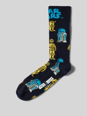 Skarpety z wyhaftowanym logo model ‘Star Wars’ Happy Socks