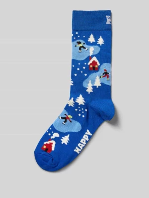 Skarpety z wyhaftowanym logo model ‘Winter Night’ Happy Socks