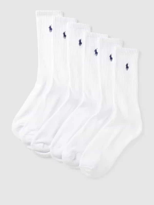 Skarpety z wyhaftowanym logo w zestawie 6 szt. Polo Ralph Lauren Underwear