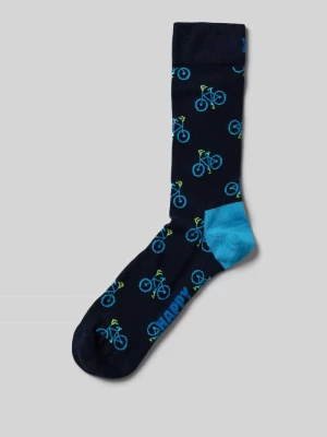 Skarpety z wyhaftowanym motywem model ‘Bike’ Happy Socks