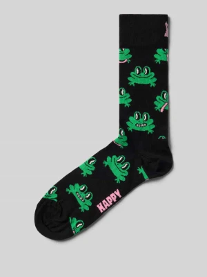 Skarpety z wyhaftowanym motywem model ‘Frog’ Happy Socks