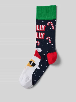 Skarpety z wyhaftowanym motywem model ‘Hipster Holiday’ DillySocks