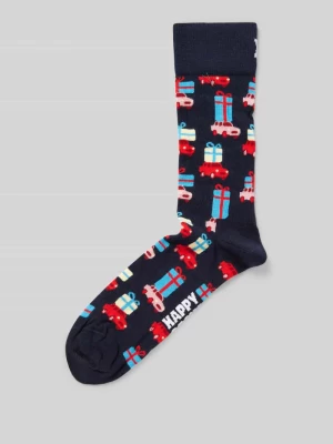 Skarpety z wyhaftowanym motywem model ‘Holiday Shopping’ Happy Socks