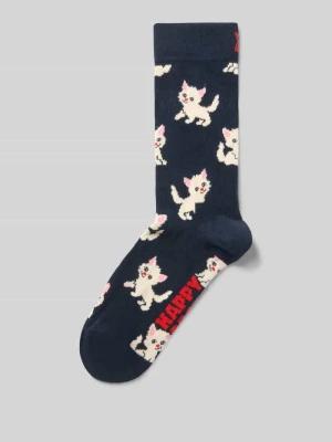 Skarpety z wyhaftowanym motywem model ‘Kitten’ Happy Socks