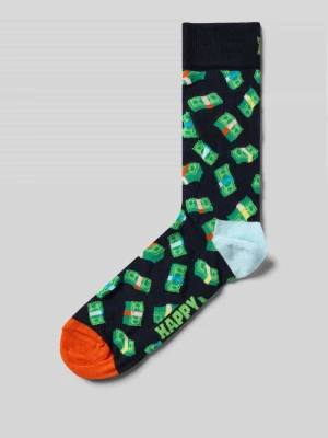 Skarpety z wyhaftowanym motywem model ‘Money Money’ Happy Socks