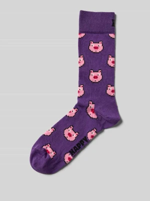 Skarpety z wyhaftowanym motywem model ‘PIG’ Happy Socks