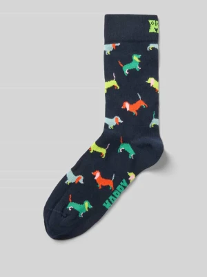 Skarpety z wyhaftowanym motywem model ‘Puppy Love’ Happy Socks