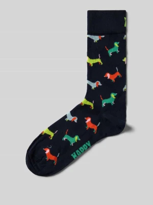 Skarpety z wyhaftowanym motywem model ‘PUPPY LOVE’ Happy Socks