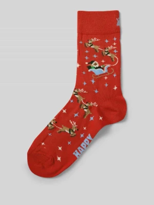 Skarpety z wyhaftowanym motywem model ‘Sleigh’ Happy Socks