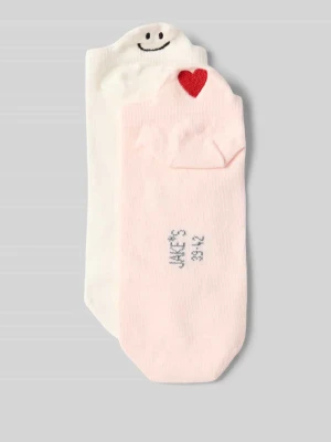 Skarpety z wyhaftowanym motywem w zestawie 2 szt. Jake*s Casual