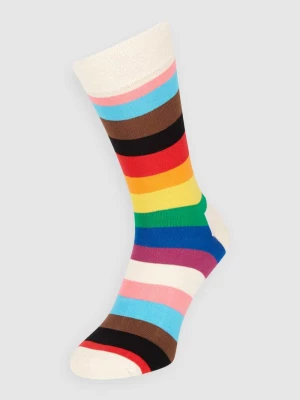 Skarpety z paskami w kontrastowym kolorze model ‘Pride Stripe’ Happy Socks