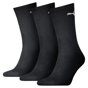 Skarpety za kostkę PUMA Unisex w paski — trójpak, Odzież, Czarny,