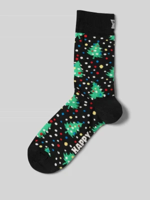 Skarpety ze wzorem na całej powierzchni model ‘Christmas Night’ Happy Socks