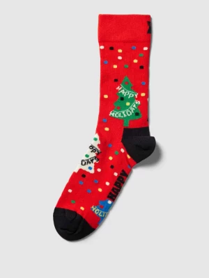 Skarpety ze wzorem na całej powierzchni model ‘Happy Holidays’ Happy Socks