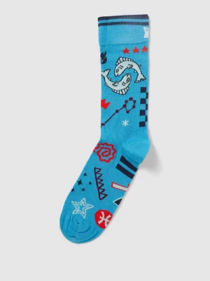 Skarpety ze wzorem na całej powierzchni model ‘Pisces’ Happy Socks