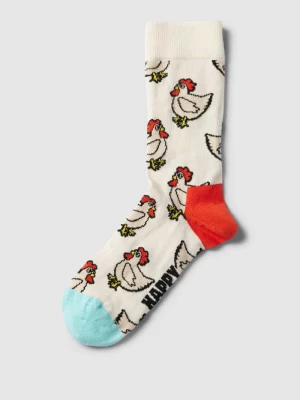 Skarpety ze wzorem na całej powierzchni model ‘Rooster’ Happy Socks