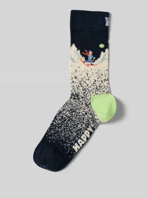 Skarpety ze wzorem na całej powierzchni model ‘Sleigh’ Happy Socks