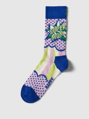 Skarpety ze wzorem na całej powierzchni model ‘Super MOM’ Happy Socks
