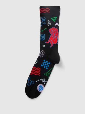 Skarpety ze wzorem na całej powierzchni model ‘Virgo’ Happy Socks