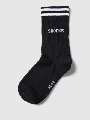 Skarpety ze wzorem w paski w zestawie 2 szt. model ‘Retro Sock’ Snocks