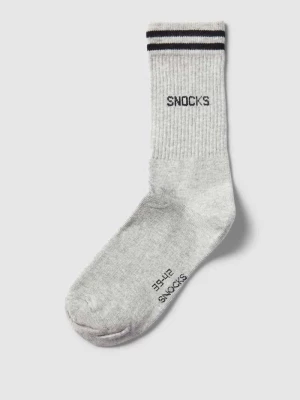 Skarpety ze wzorem w paski w zestawie 2 szt. model ‘Retro Sock’ Snocks