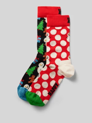 Skarpety ze wzorem z motywem na całej powierzchni Happy Socks