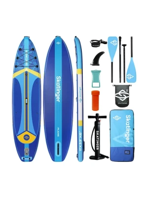Skatinger deska do pływania 335x84x15 cm (11') niebieski