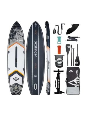 Skatinger deska do pływania z akcesoriami SUP 350x89x15 cm (11'6'') szary