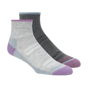 Skechers 2 Pack Coolmax Trail skarpety - Fioletowy