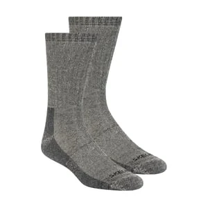 Skechers 2 Pack mężczyźni's Crew Wool skarpety - Czarny