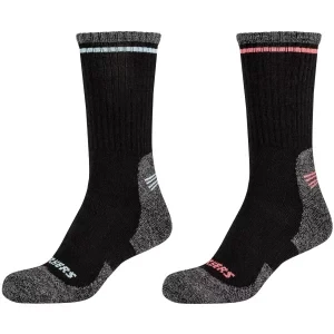 Skechers 2PPK Women Trail Wool Socks SK41105-9999, Damskie, Różowe, skarpetki, wełna, rozmiar: 39-42